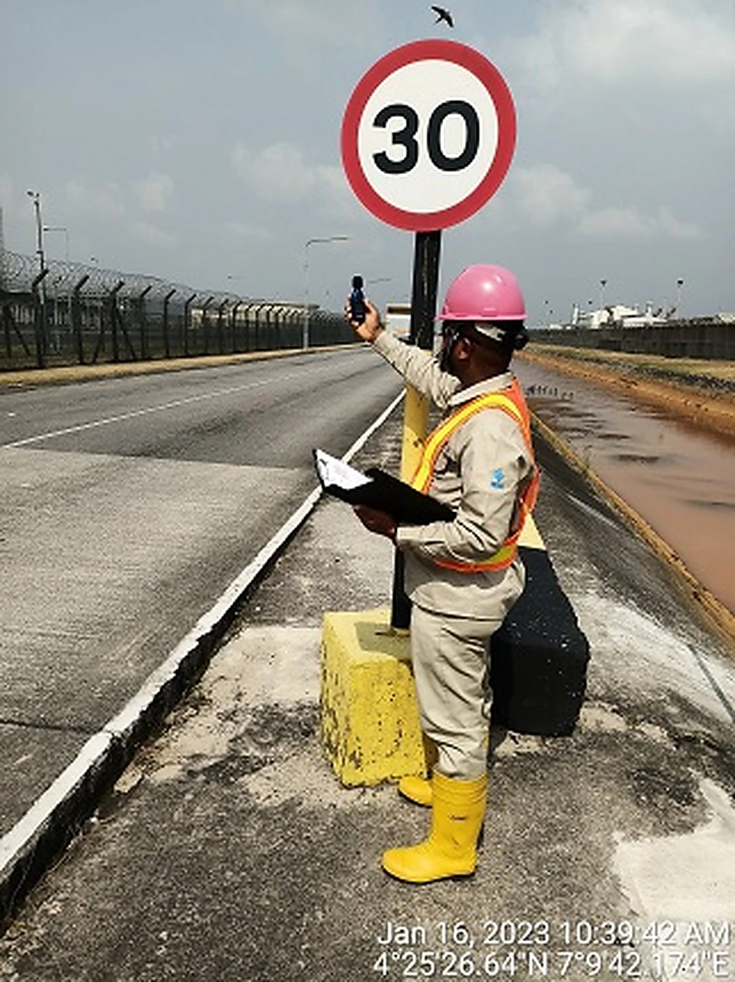 TMCH field team working on site