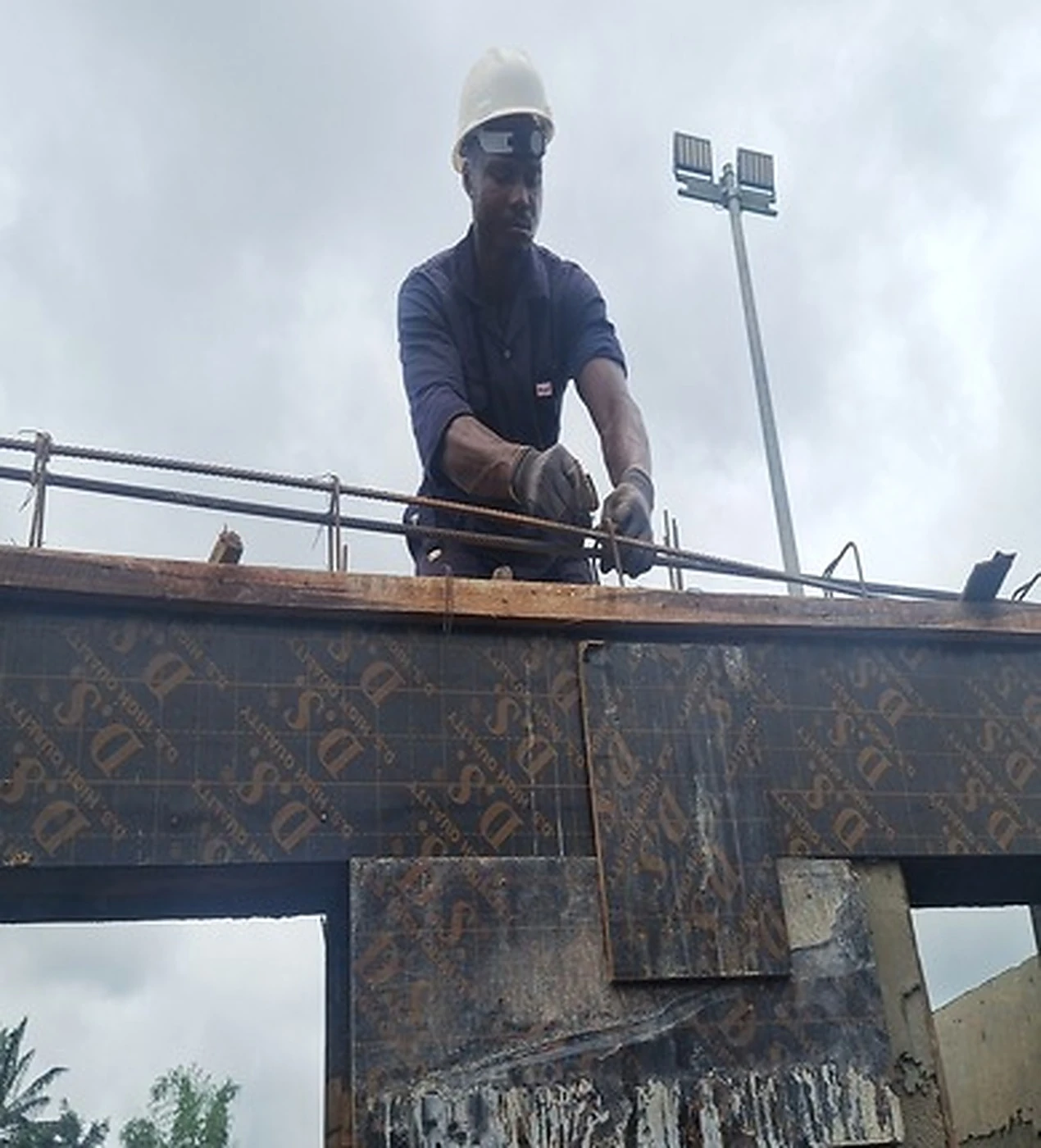 Ongoing Construction of a Laboratory at Ibigwe Field